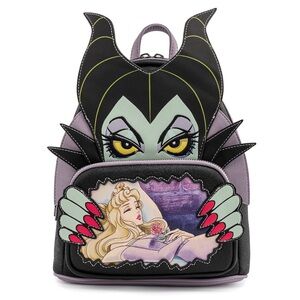 Loungefly Disney Villains Scene Maleficent Sleeping Beauty Mini Backpack NWT